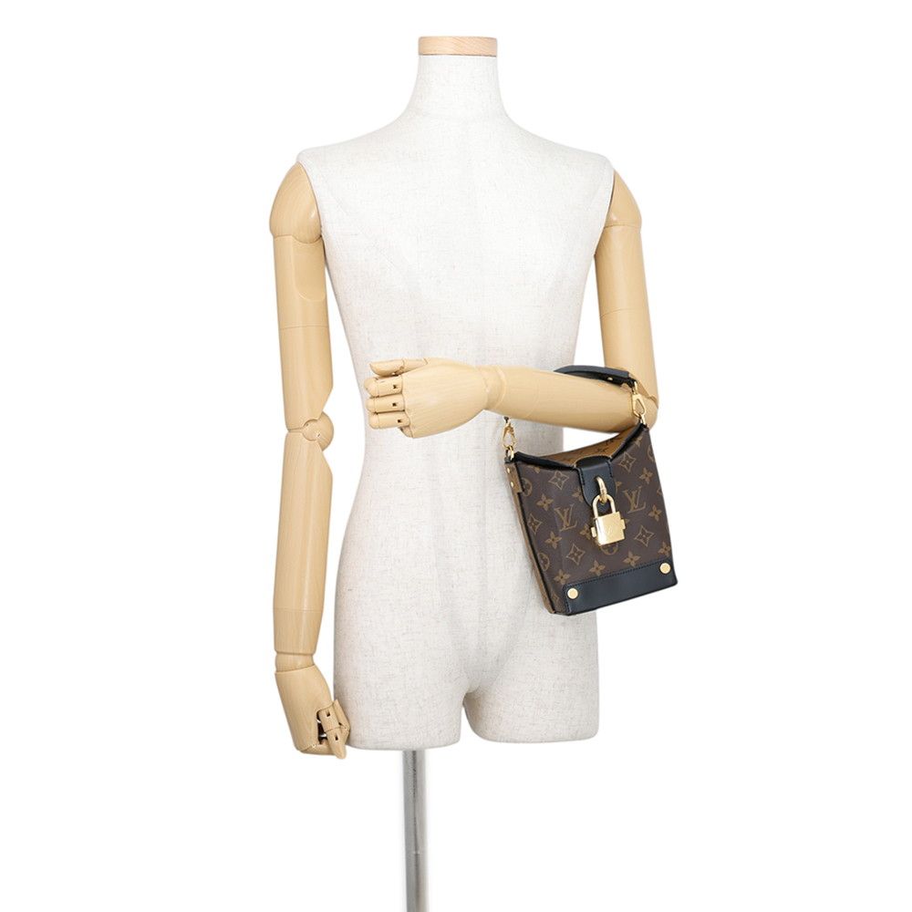 Louis Vuitton Monogram Reverse Bento Box BB 2-Way Shoulder Bag — view 4
