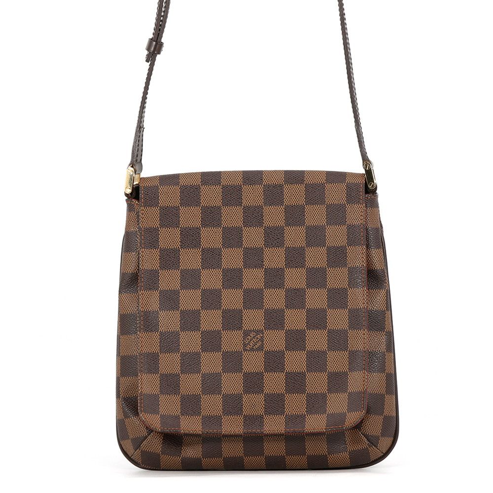 Louis Vuitton Shoulder Bag Damier Ebene Musette Salsa Long