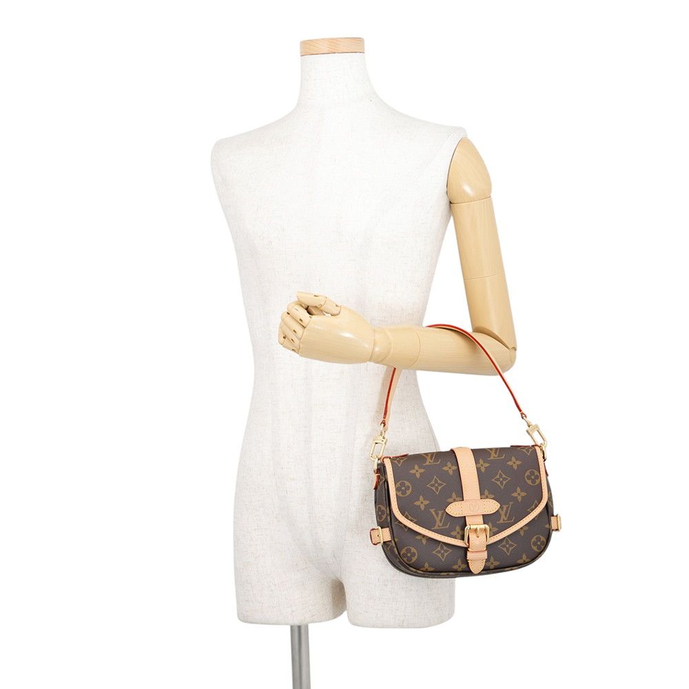 Louis Vuitton Monogram Saumur BB 2-Way — view 4