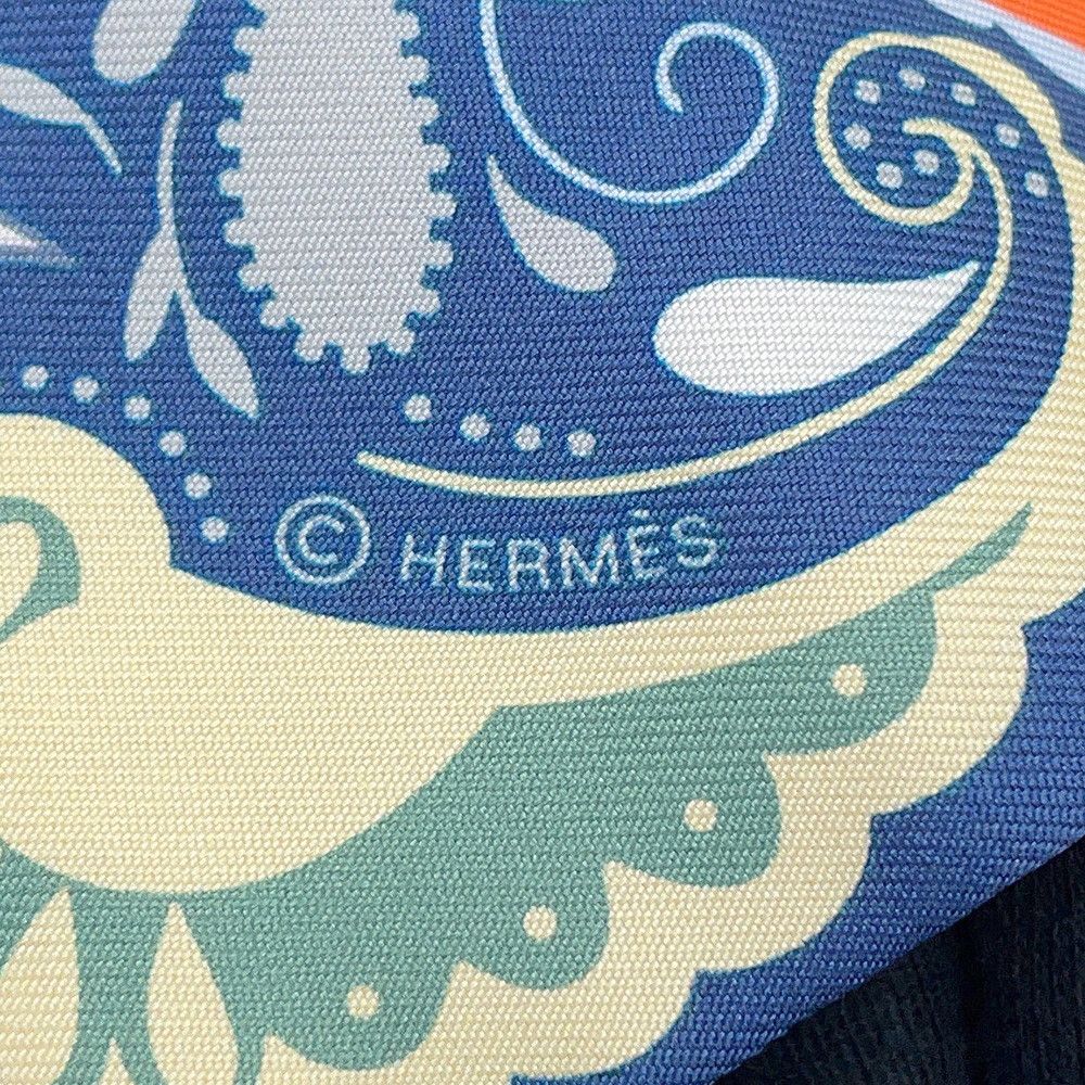 Hermes Scarf Twilly Cheetah Bandana Guepards Silk Twill — view 7