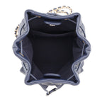 Chanel Backpack CC Logo Quilted Calfskin — view 5