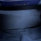 Chanel Backpack CC Logo Quilted Calfskin — view 6