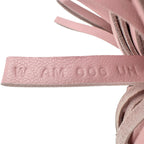 Hermes Carmen Agneau Milo Rose Sakura Bag Charm Key Holder — view 8