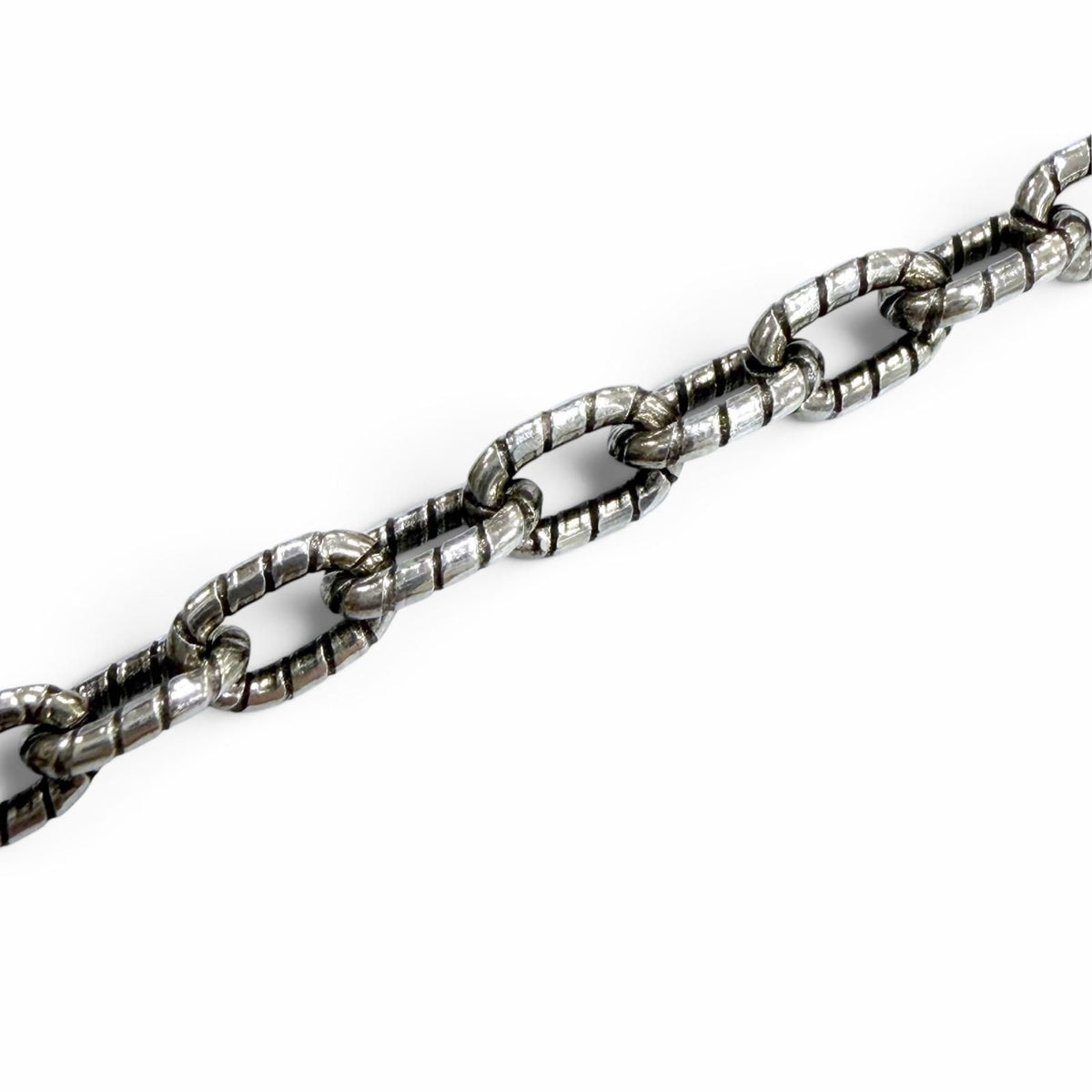 Gucci Interlocking G Arabesque Chain Necklace Silver — view 5