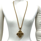 Chanel 96A Vintage CC Logo Motif Pendant Gold — view 2
