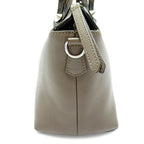 Fendi by the Way Medium Calfskin Handbag Brown Zucca — view 5