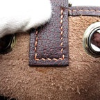 Hermes Ranch Buffalo Skipper Shoulder Bag Dark Brown — view 8