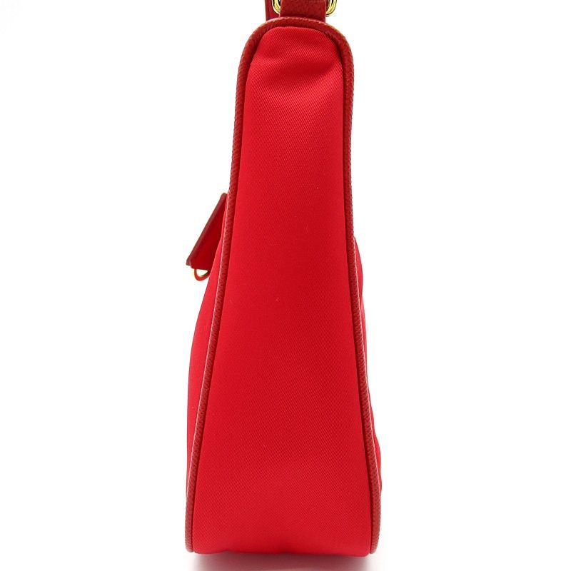 Prada Re Edition 2005 Re-Nylon Mini Bag Nylon Red — view 3