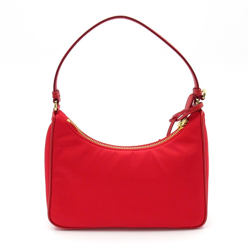 Prada Re Edition 2005 Re-Nylon Mini Bag Nylon Red — view 4
