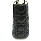 Dior Lady Dior MY ABC Bag Lambskin Handbag Black — view 5