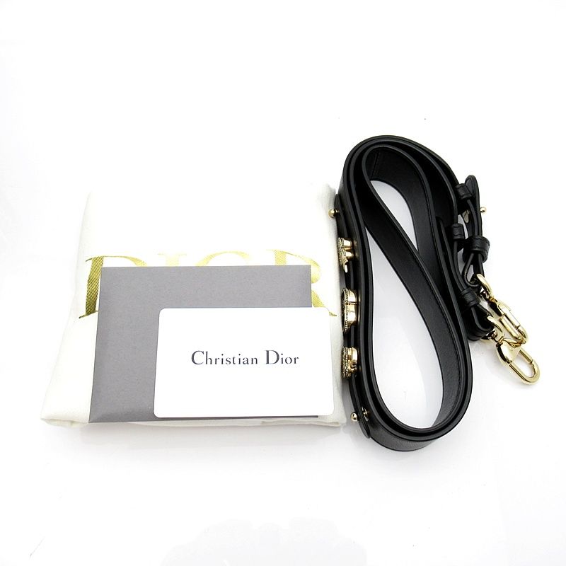 Dior Lady Dior MY ABC Bag Lambskin Handbag Black — view 8
