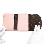 Louis Vuitton Portefeuille Marianne Monogram Rose Ballerine Wallet — view 6