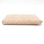 Chanel Deauville Line Full Zipper Wallet Canvas Pink — view 4