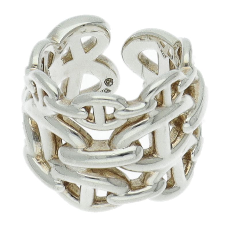 Hermes Chaine D'ancre Enchainee Ring GM — view 2