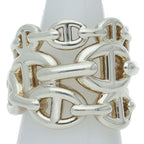 Hermes Chaine D'ancre Enchainee Ring GM