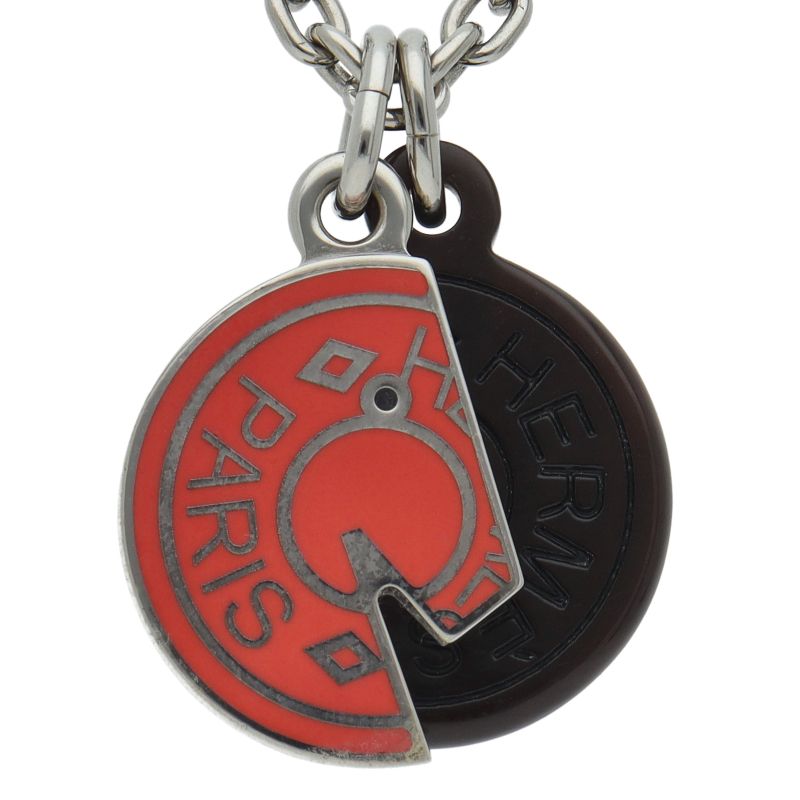 Hermes Carrousel Necklace Brass