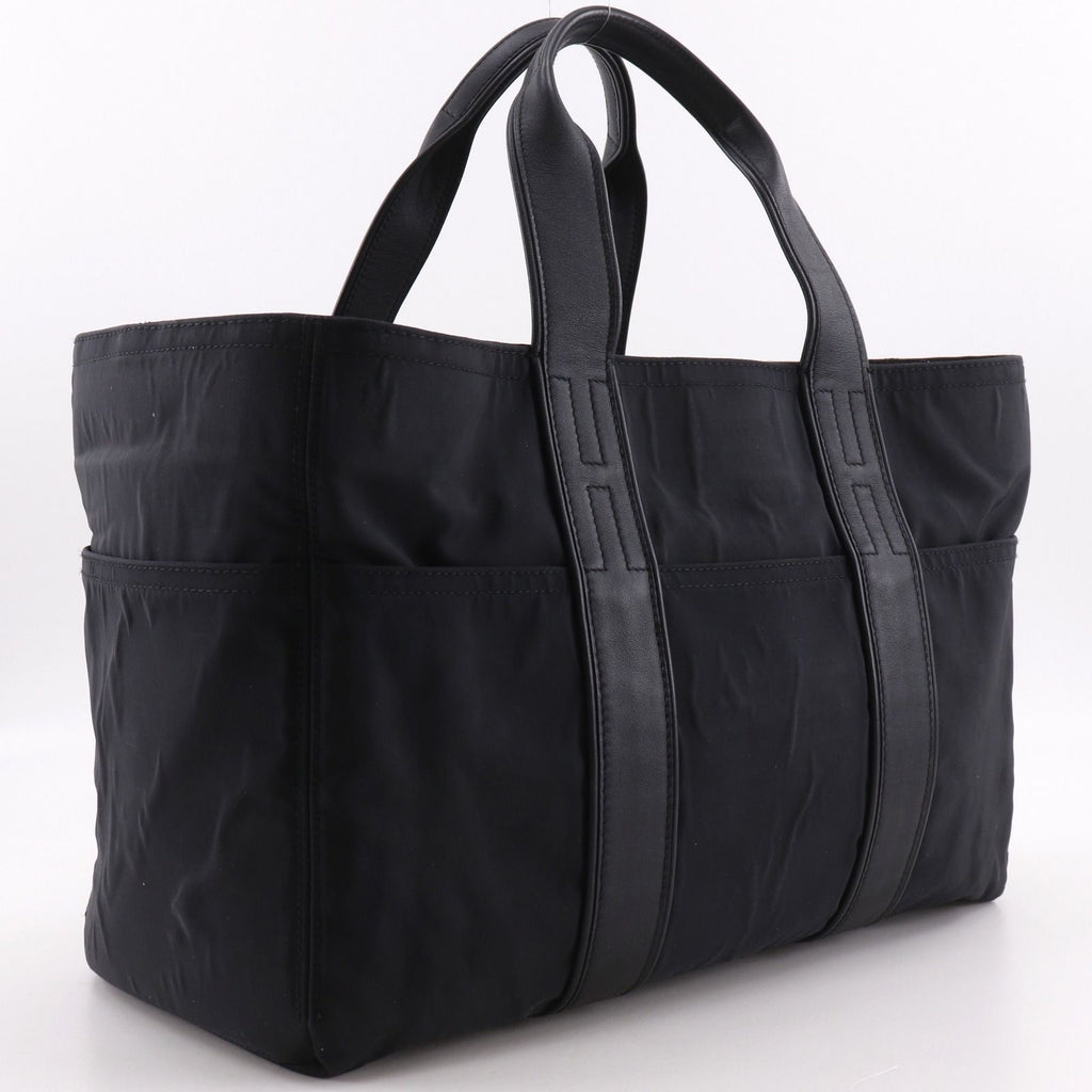 Hermes Acapulco MM Nylon Black Handbag — view 3