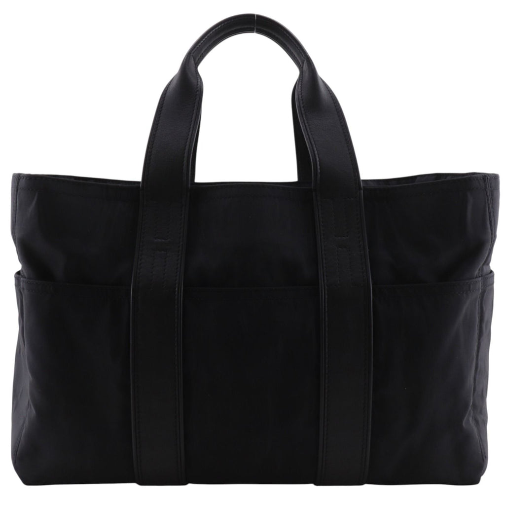 Hermes Acapulco MM Nylon Black Handbag
