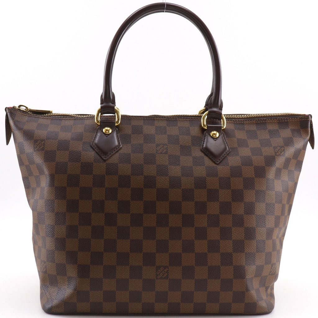 Louis Vuitton Saleya MM Damier Canvas Brown Tote Bag
