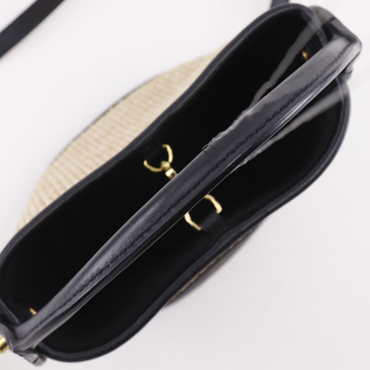 Louis Vuitton Petit Bucket Spring in the City 2-Way Shoulder Bag Raffia Leather — view 5
