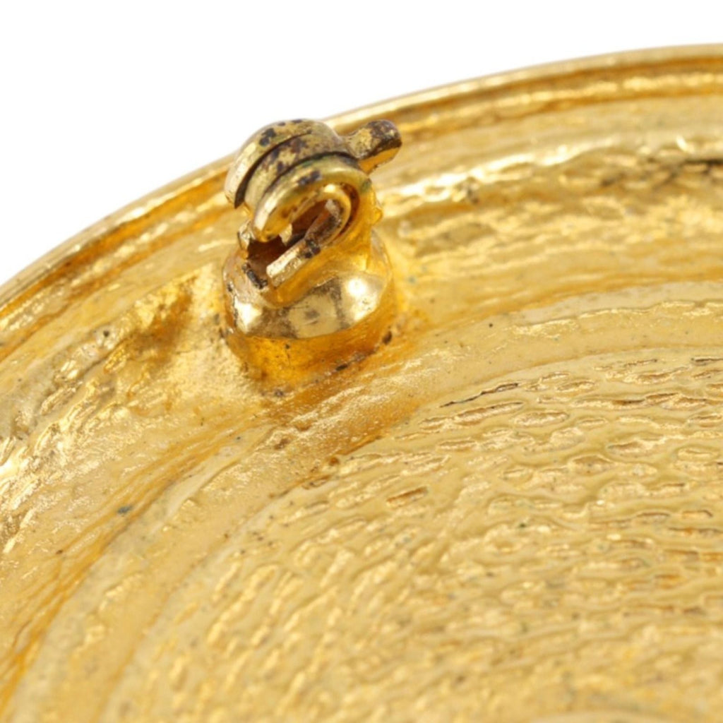 Chanel 31 Rue Cambon Vintage Gold Plated Brooch — view 4