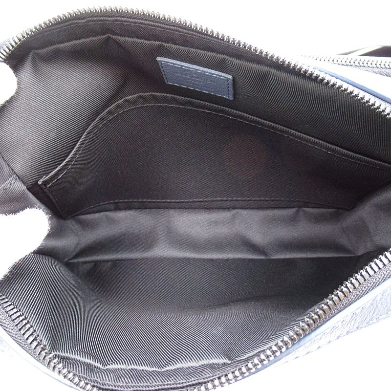 Louis Vuitton Trio Messenger Monogram Shadow Bag Navy — view 7