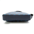 Louis Vuitton Trio Messenger Monogram Shadow Bag Navy — view 6