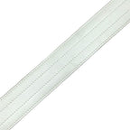 Hermes Belt Western Style Buckle Leather Metal White Silver Business — view 4