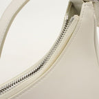 Celine Ava Leather Shoulder Bag White — view 5