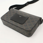 Celine Flap Messenger Bag Triomphe Canvas — view 2