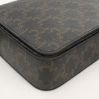 Celine Flap Messenger Bag Triomphe Canvas — view 6
