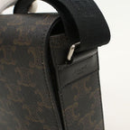 Celine Flap Messenger Bag Triomphe Canvas — view 8