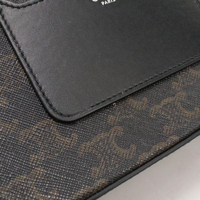 Celine Flap Messenger Bag Triomphe Canvas — view 7