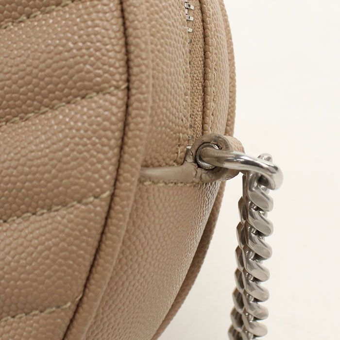 Saint Laurent Chain Vinyl Shoulder Bag Calfskin — view 6