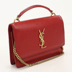 Saint Laurent Chain Shoulder Bag Calfskin