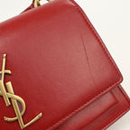 Saint Laurent Chain Shoulder Bag Calfskin — view 5