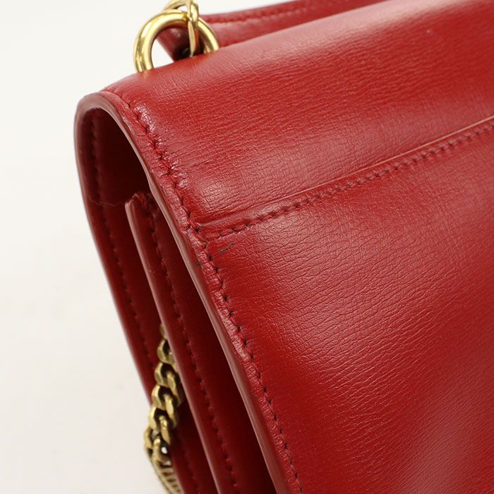 Saint Laurent Chain Shoulder Bag Calfskin — view 8