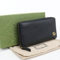 Gucci GG Marmont Wallet Zip Around Leather