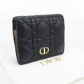 Dior Caro Bifold Wallet Calfskin