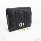 Dior Caro Bifold Wallet Calfskin