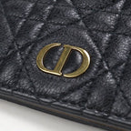 Dior Caro Bifold Wallet Calfskin — view 6