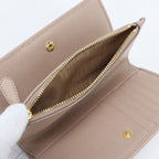 Prada Saffiano Triangle Wallet Bifold Leather — view 6