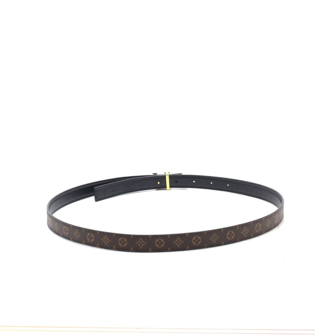 Louis Vuitton Belt Pleaty LV 20 Reversible Monogram Noir — view 3