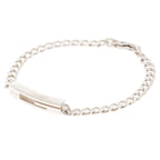 Gucci Cutout G Bracelet Silver