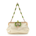Gucci Short Sleeve Tom Ford Era Dionysus Leather Bamboo Chain Clutch Eveningbag