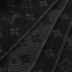 Louis Vuitton Monogram Classic Wool Scarf Noir — view 5