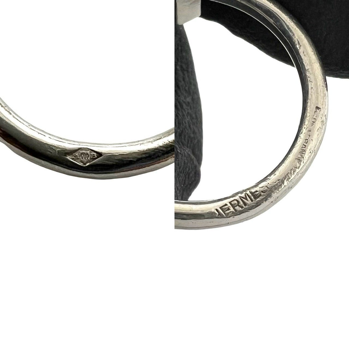 Hermes Vintage H Motif Ring Silver — view 3