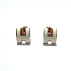 Hermes Earrings Mini Pop H Pggp Ivory