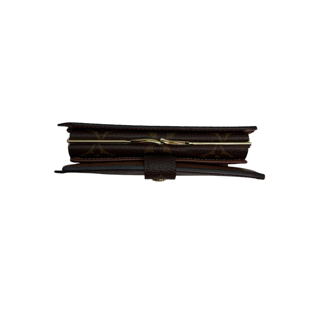 Louis Vuitton Portefeuille Viennois Monogram Bifold Wallet Canvas Brown — view 3