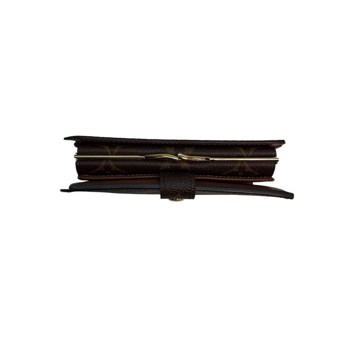 Louis Vuitton Portefeuille Viennois Monogram Bifold Wallet Canvas Brown — view 3